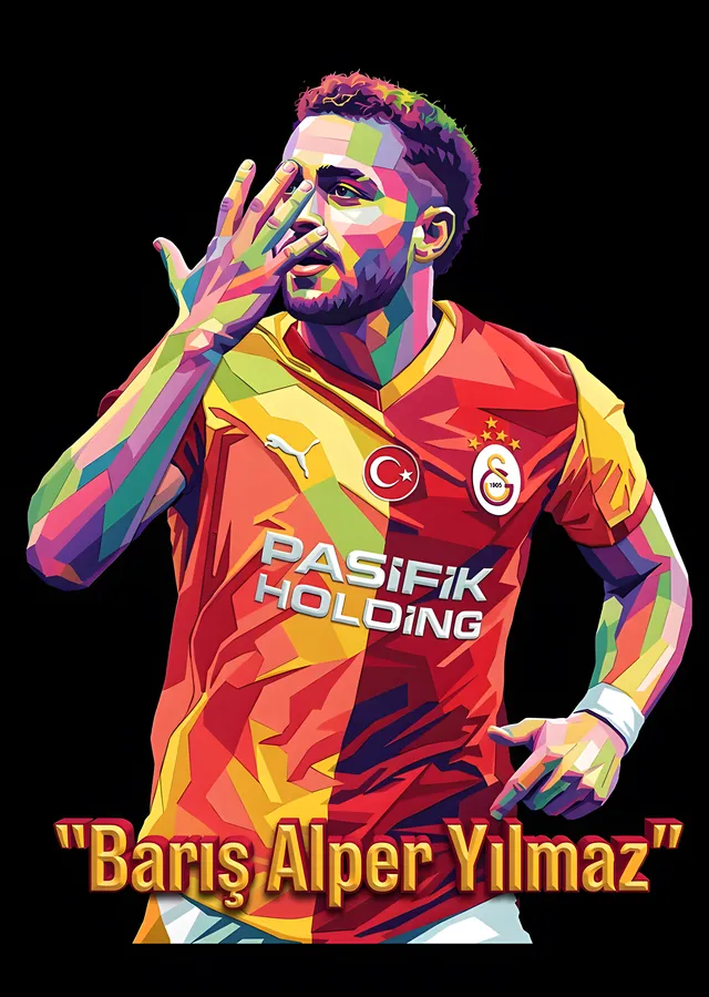 Barış Alper Yılmaz - Galatasaray metal tablo