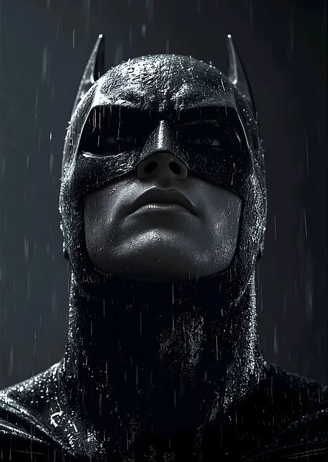 Batman - Islak Maske metal tablo