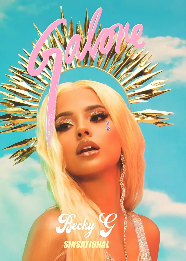 Becky G - Galore Kapağı metal tablo