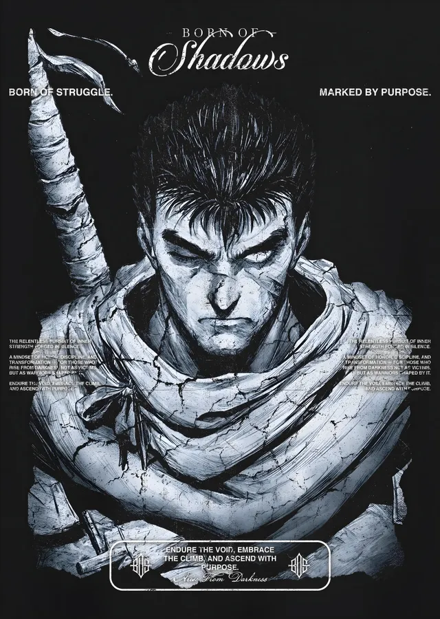 Berserk: Gölge Doğuşu metal tablo