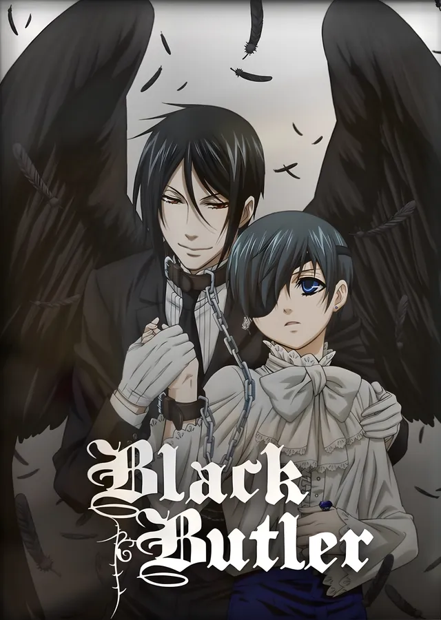 Black Butler metal tablo