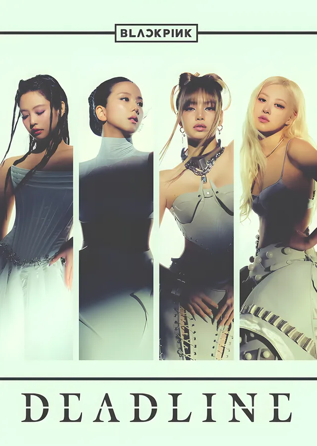 BLACKPINK - Deadline Panelleri metal tablo