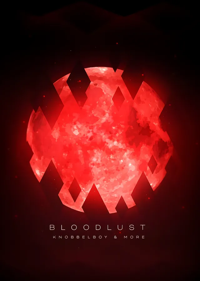 Bloodlust - Kızıl Ay metal tablo