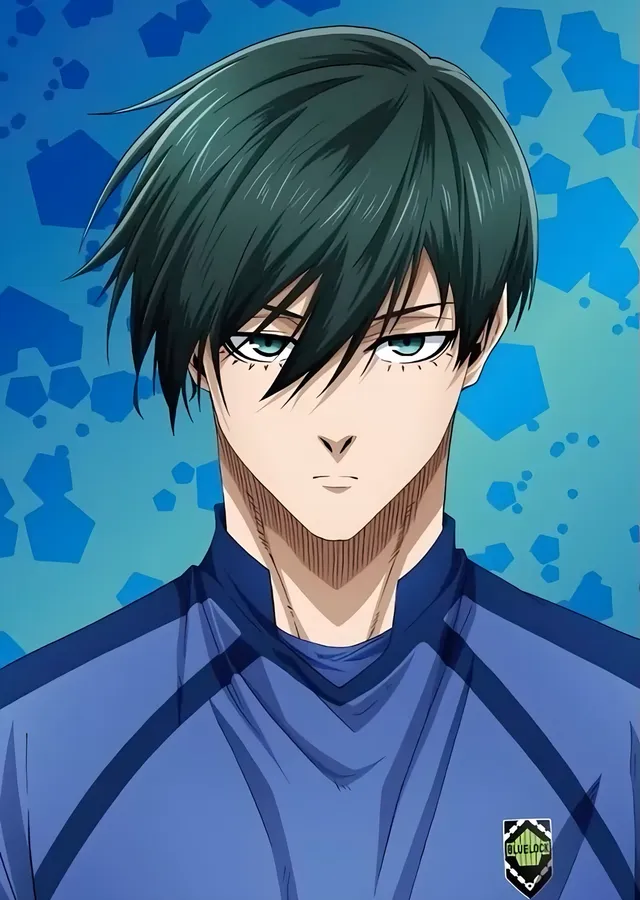 Blue Lock: Mavi Zeminde Itoshi Rin metal tablo