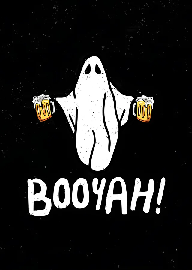 Booyah: Bira Kupalı Hayalet metal tablo