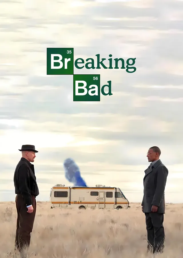 Breaking Bad - Br ve Ba Elementleri metal tablo