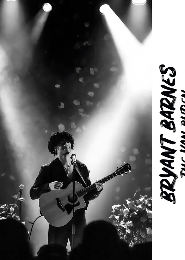 Bryant Barnes - Akustik Gitar metal tablo