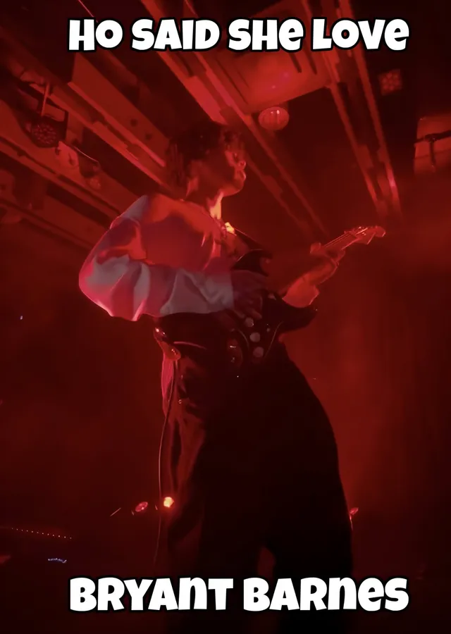 Bryant Barnes - Ho Said She Love metal tablo