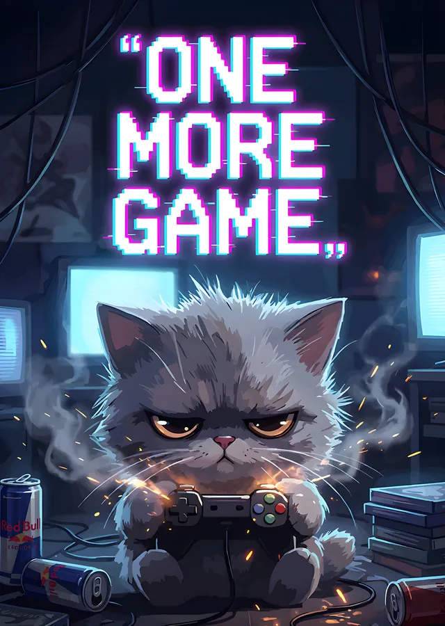 One More Game - Gece Oyunu metal tablo