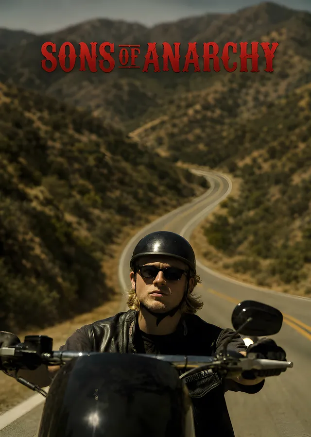 Sons of Anarchy: Asfalt metal tablo