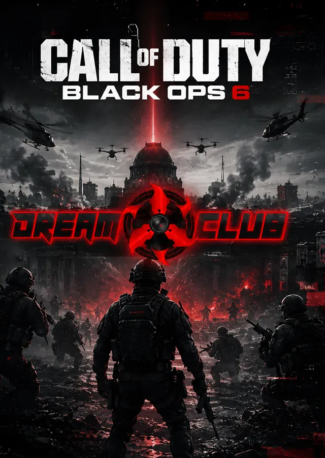 Call of Duty Black Ops 6 - Dream Club metal tablo