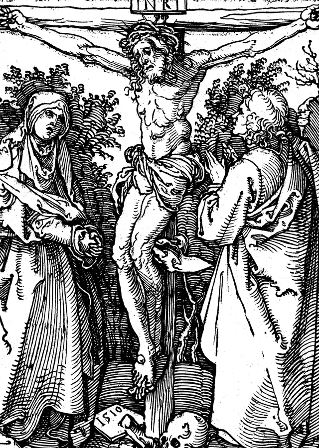 Çarmıha Geriliş - Albrecht Dürer metal tablo