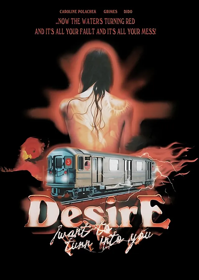 Caroline Polachek - Desire Seksenler Afişi metal tablo