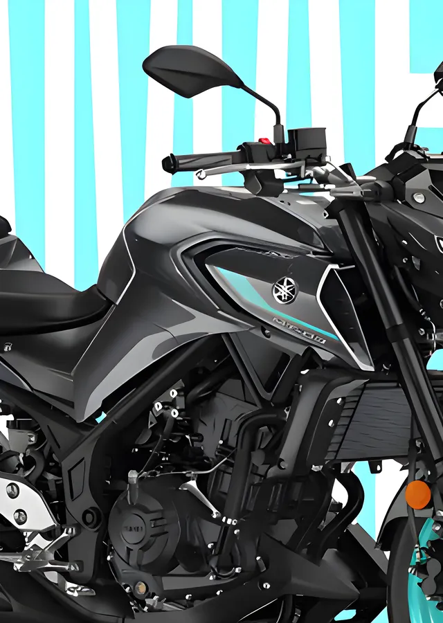 Yamaha MT-09 - Yakın Plan metal tablo