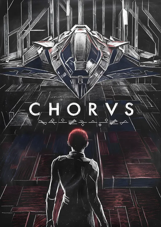 Chorus: Gri Hangarda Uzay Gemisi ve Pilot metal tablo