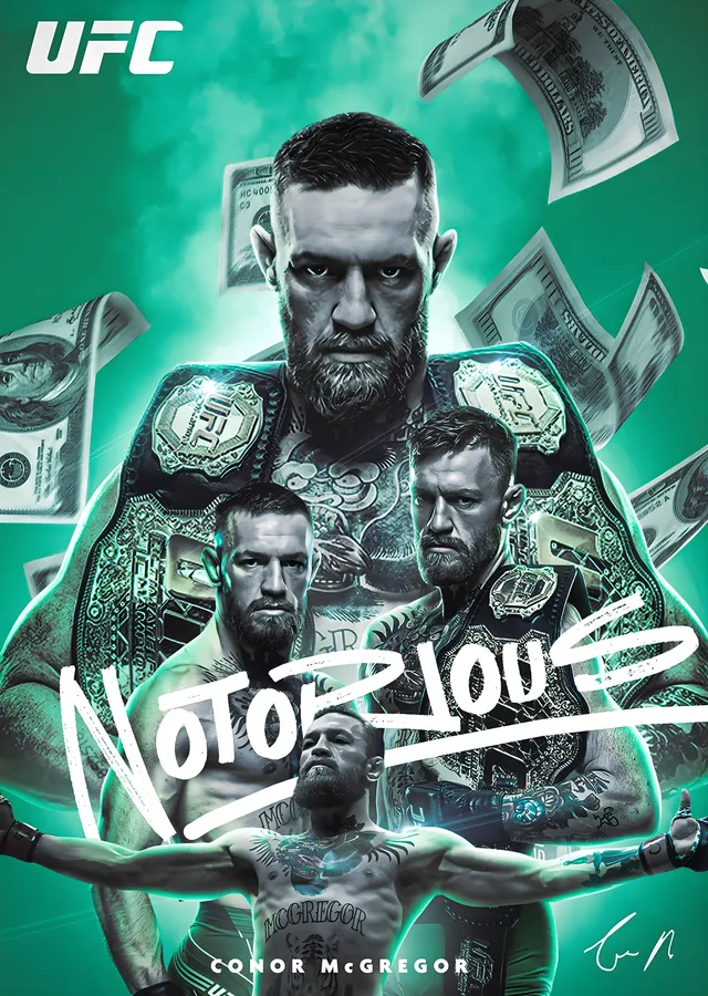 Conor McGregor: Notorious metal tablo