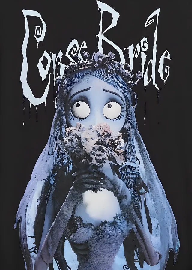 Corpse Bride - Solmuş Buket metal tablo