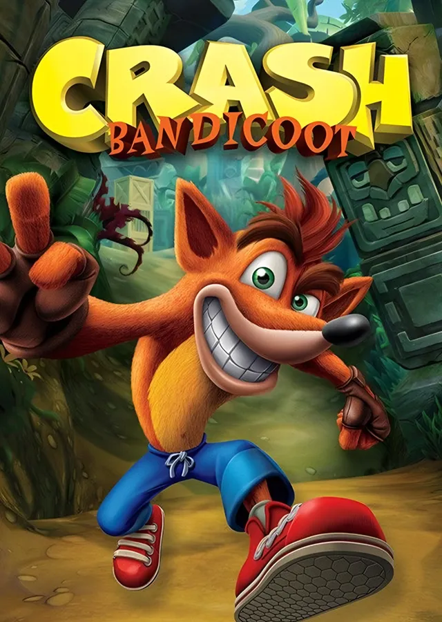 Crash Bandicoot: Tapınakta Koşu metal tablo