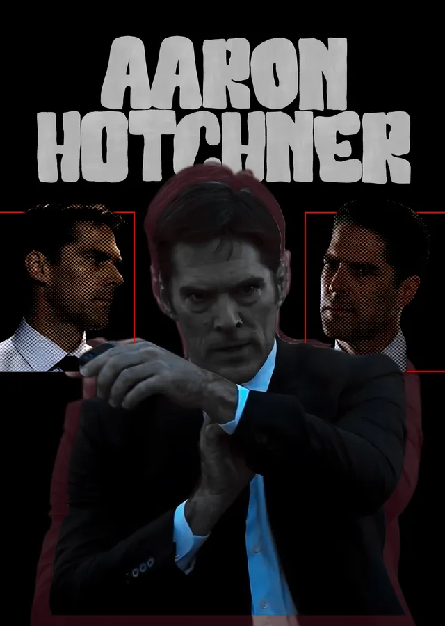 Criminal Minds: Aaron Hotchner Kolajı metal tablo