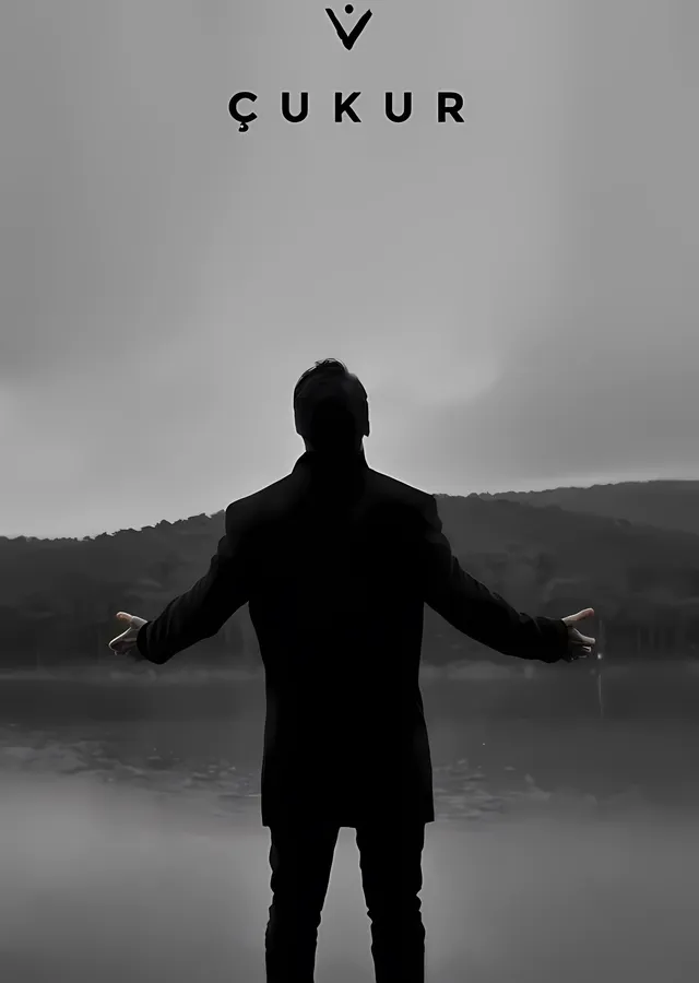 Çukur - Göl Kenarı metal tablo