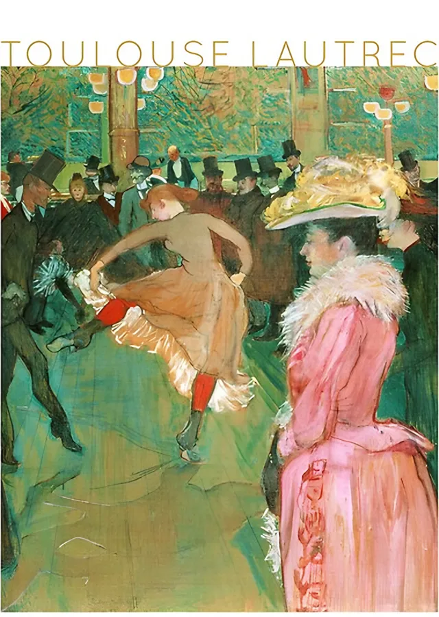 Dans - Henri de Toulouse-Lautrec metal tablo