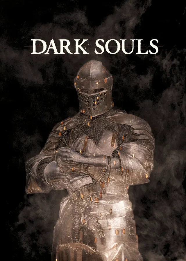 Dark Souls - Zırhlı Şövalye metal tablo