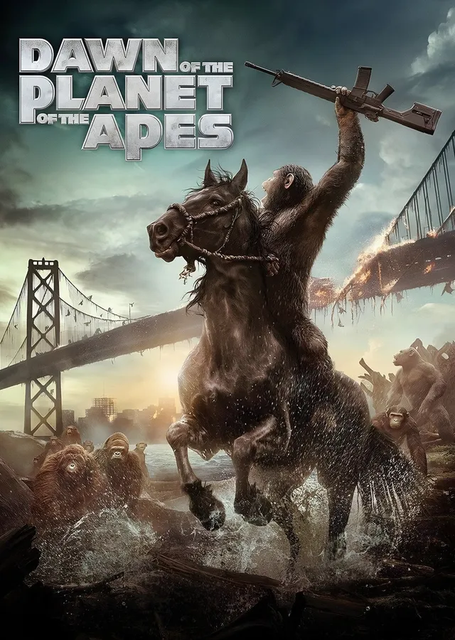Dawn of the Planet of the Apes metal tablo