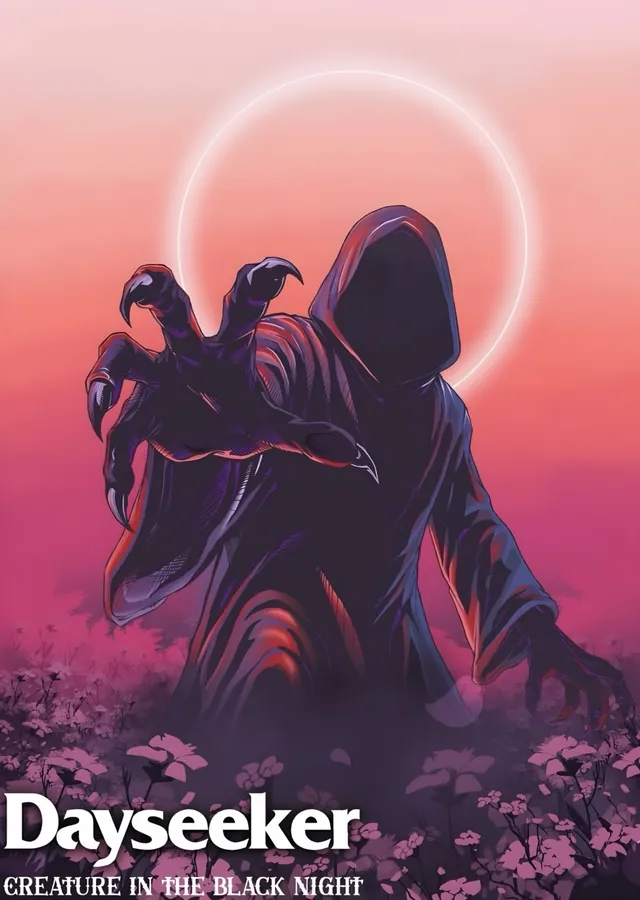 Dayseeker - Creature in the Black Night metal tablo