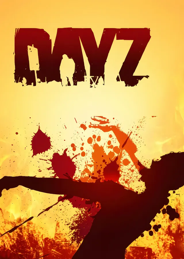 DayZ: Kanlı Gün Batımı metal tablo