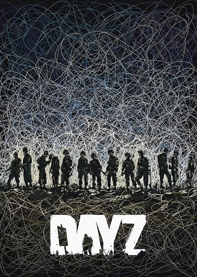DayZ: Karalama Zeminde Hayatta Kalanlar metal tablo