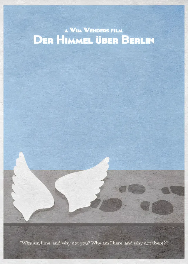 Der Himmel über Berlin metal tablo