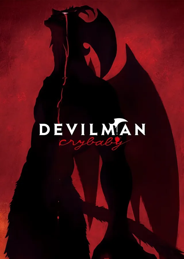 Devilman Crybaby - Karanlık Silüet metal tablo
