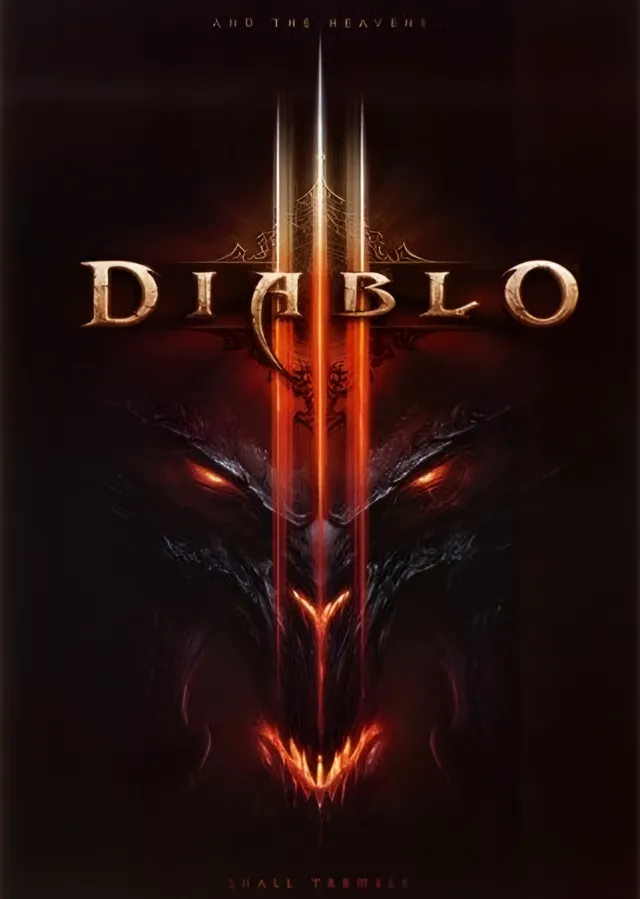 Diablo III - Kanatlı Amblem metal tablo
