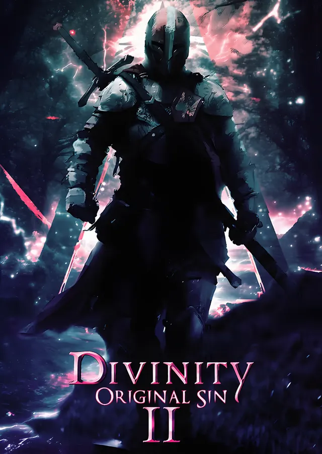 Divinity: Original Sin II - Kırmızı Kılıç metal tablo
