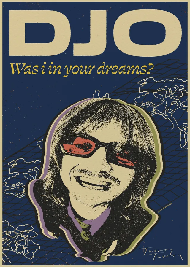 Djo: Was I in Your Dreams? metal tablo