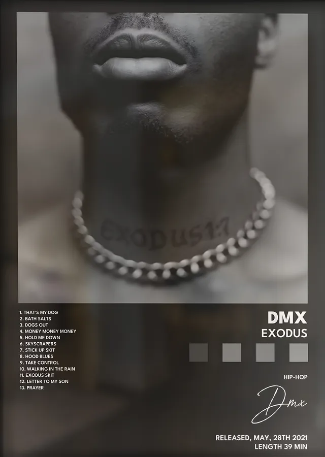 DMX: Exodus metal tablo