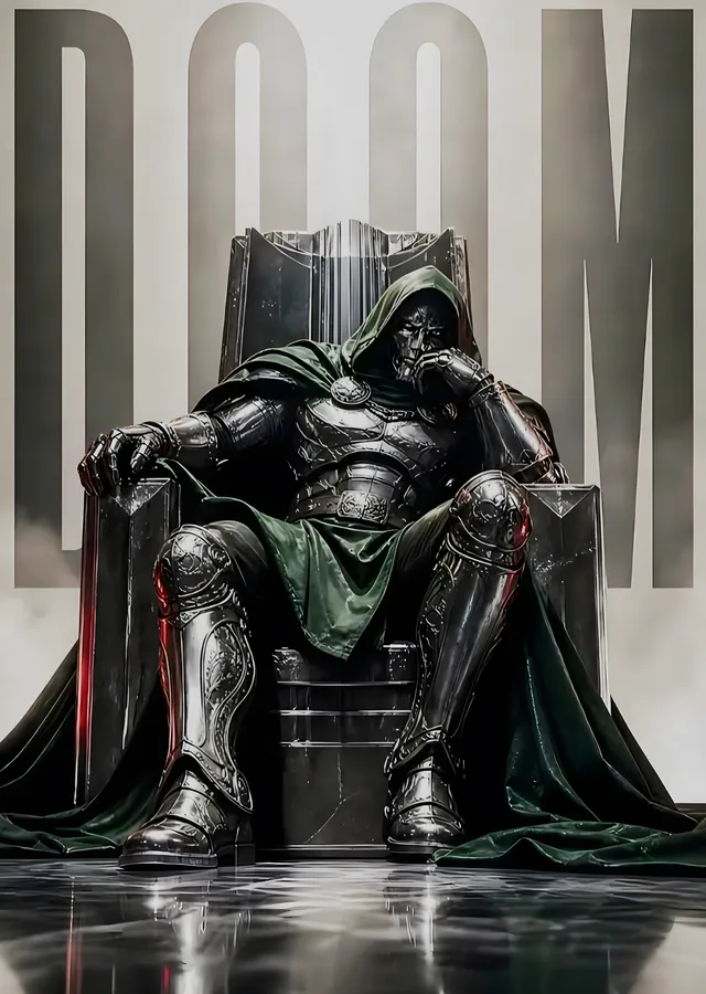 Doctor Doom - Taht metal tablo