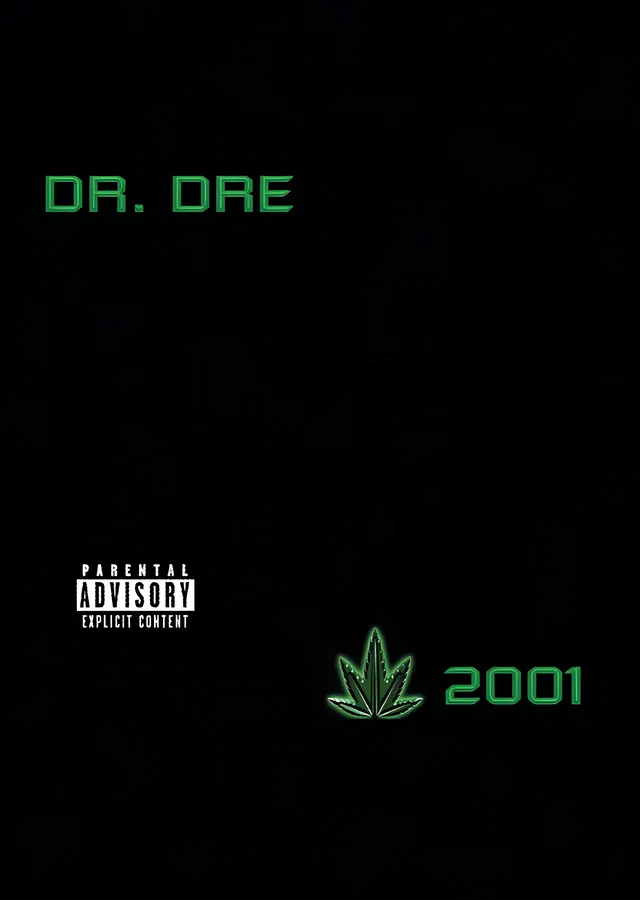 Dr. Dre - 2001 Albüm Kapağı metal tablo
