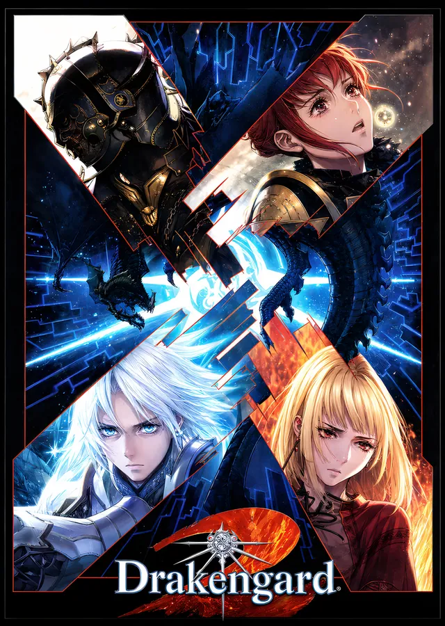 Drakengard: Çapraz Bölünmede Dört Portre metal tablo