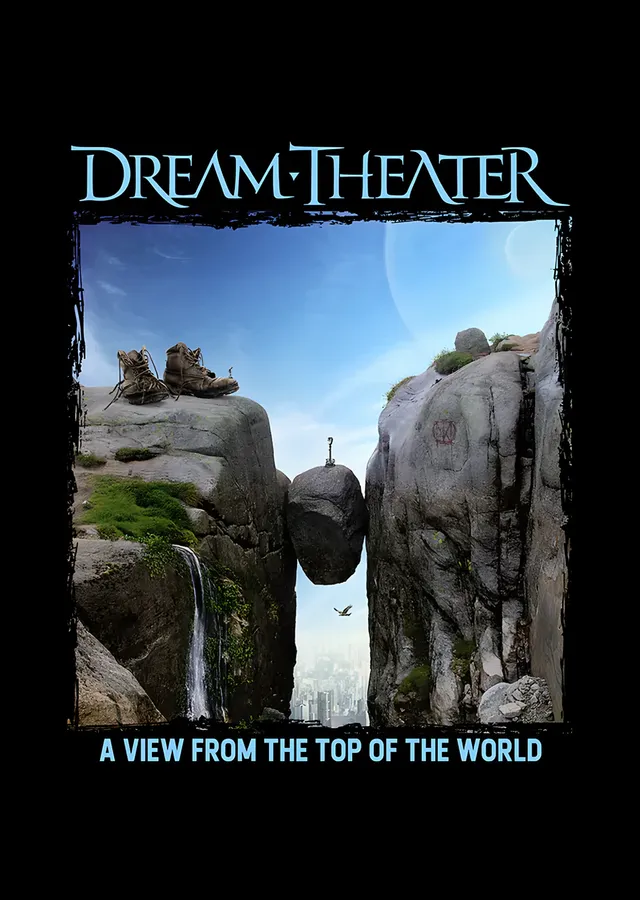 Dream Theater - A View From The Top Of The World metal tablo