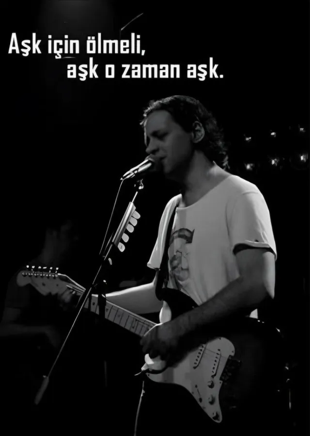 Duman - Aşk İçin Ölmeli metal tablo
