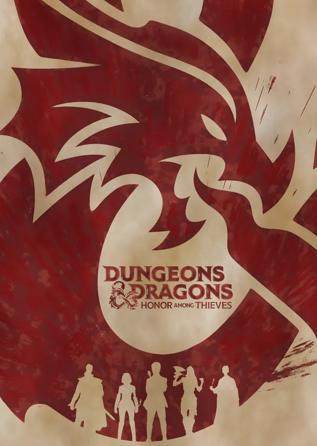 Dungeons & Dragons: Honor Among Thieves metal tablo