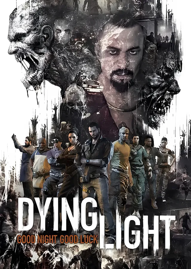 Dying Light: Gri Kolajda Hayatta Kalanlar metal tablo