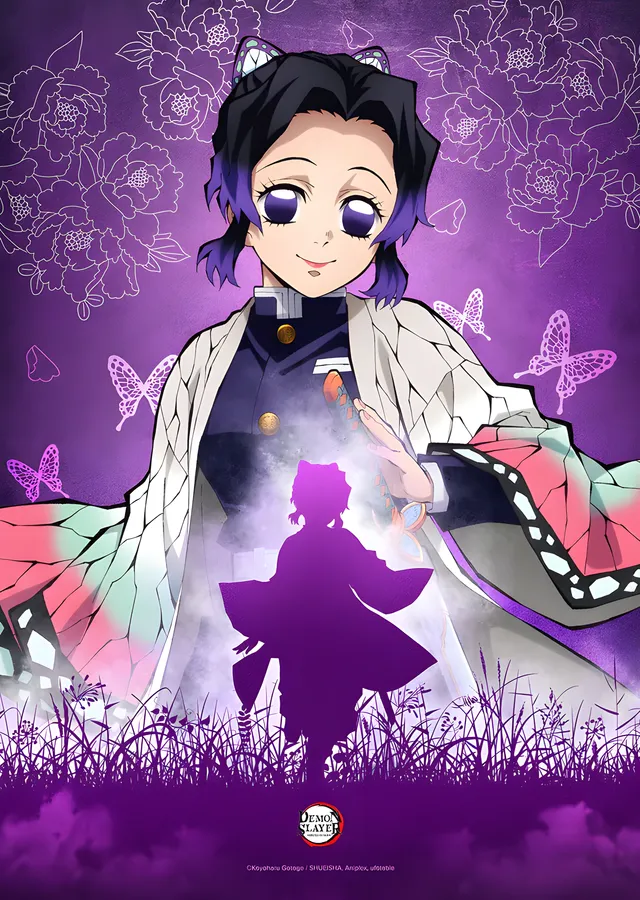 Demon Slayer: Shinobu metal tablo