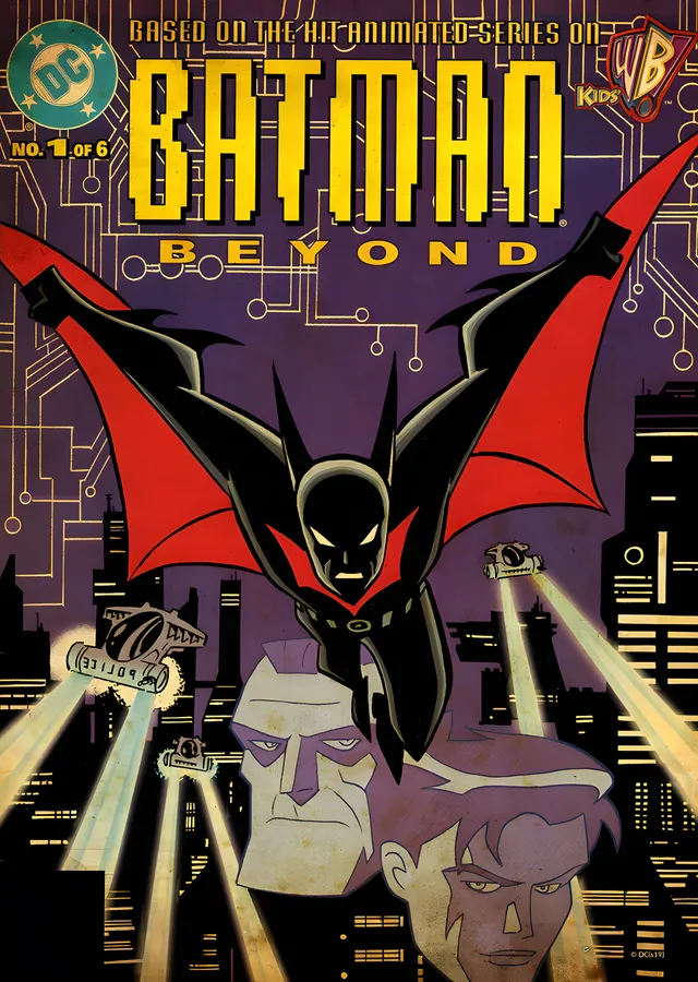 Batman Beyond metal tablo