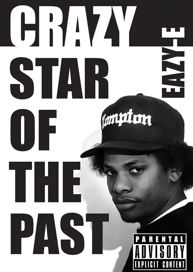 Eazy-E - Crazy Star of the Past metal tablo