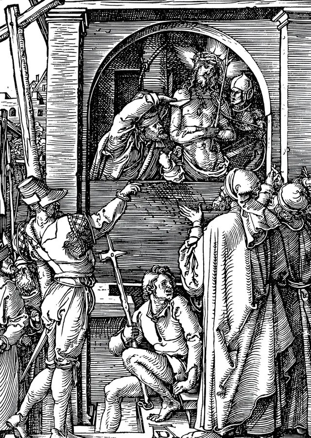 Ecce Homo - Albrecht Dürer metal tablo