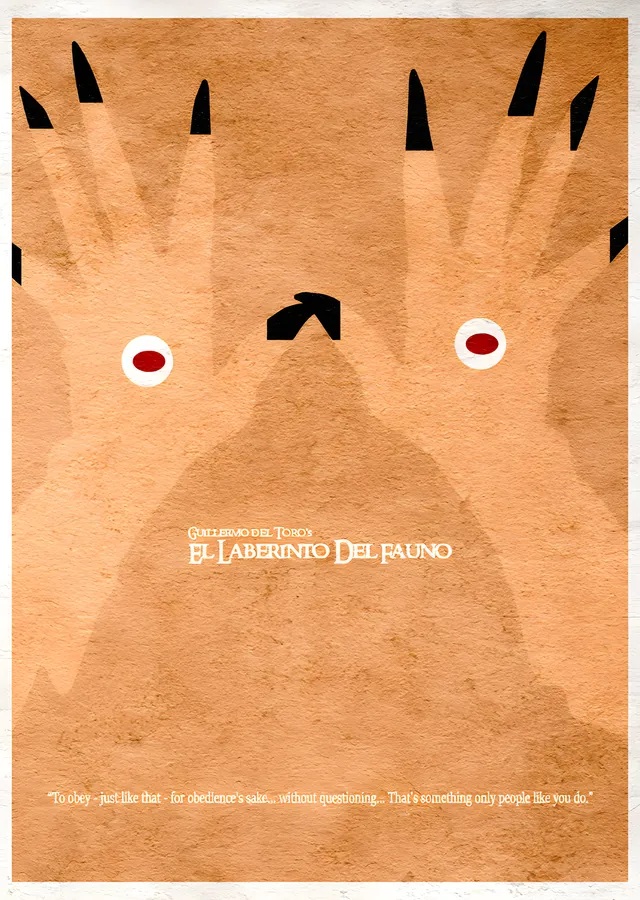 El Laberinto del Fauno - Solgun Adam metal tablo