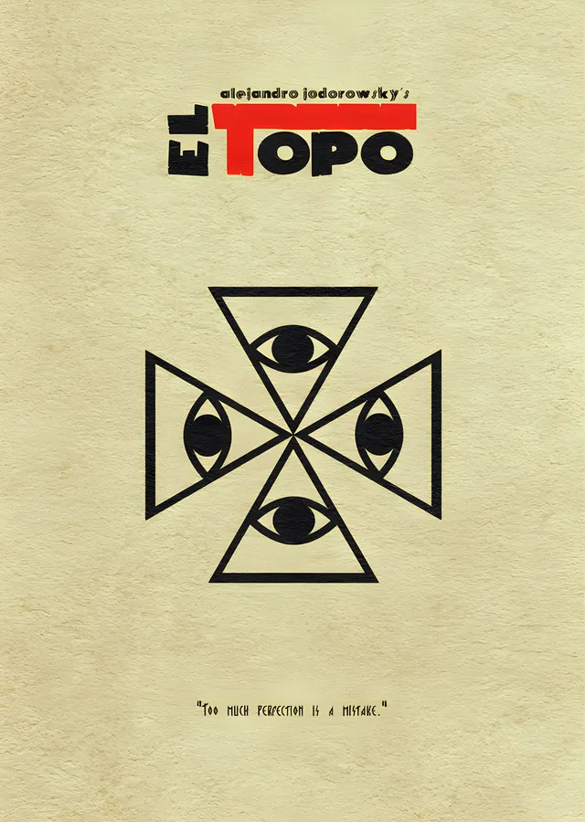 El Topo metal tablo