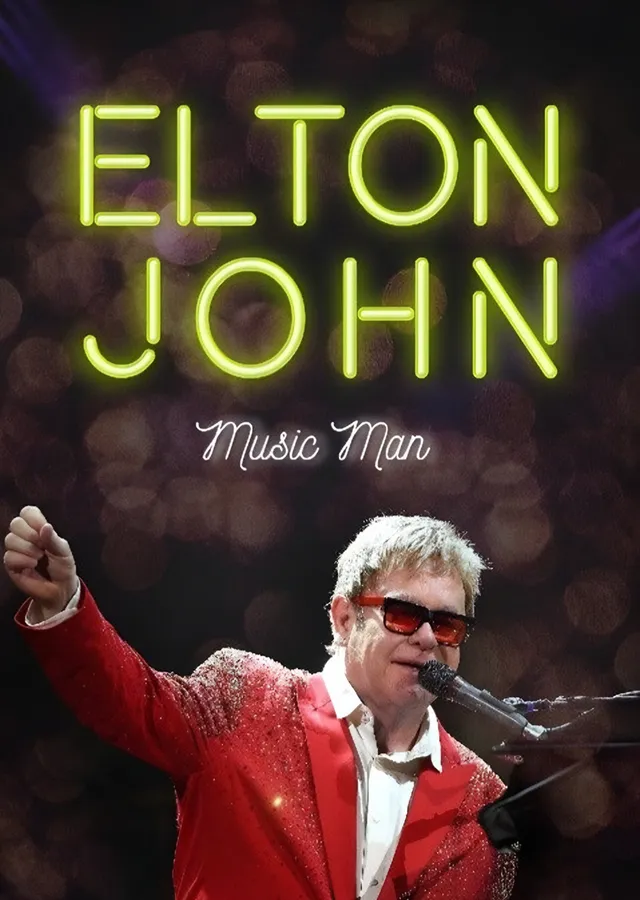 Elton John - Music Man metal tablo